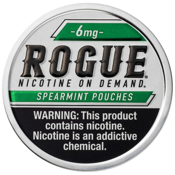 rogue pouch 6mg spearmint 5ct