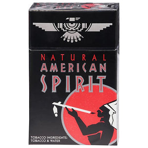 american spirit box perique black (ct)pk