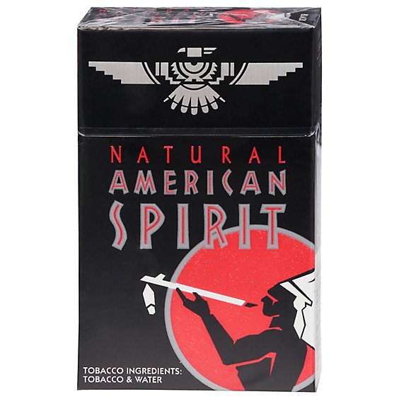 american spirit box perique black (ct)pk