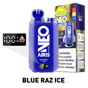 airis neo blue razz ice 9000