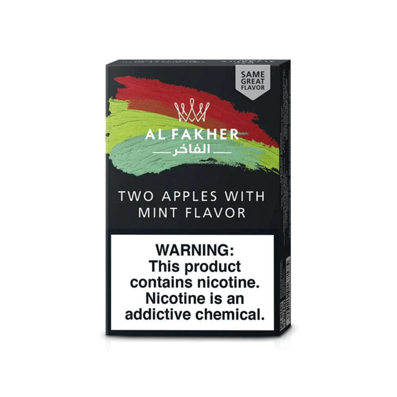 al fakher hookah tobacco - cherry w/ mint 50g