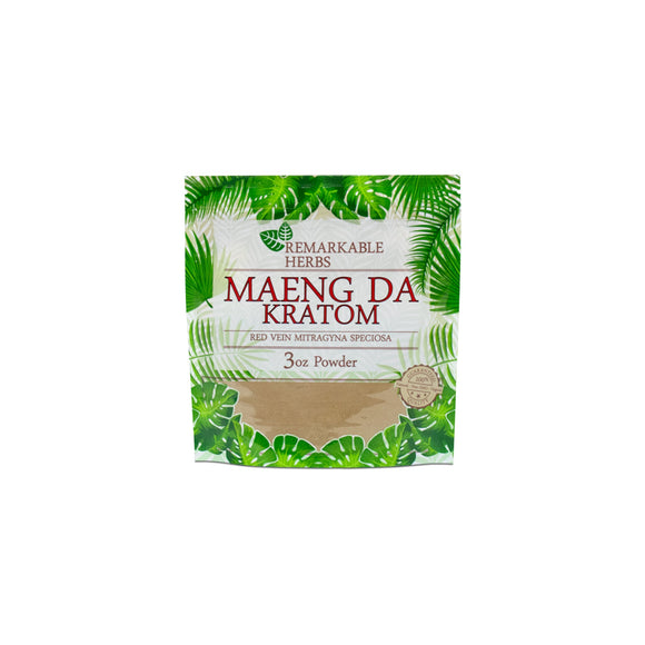 remarkable herbs powder red maeng da 3oz