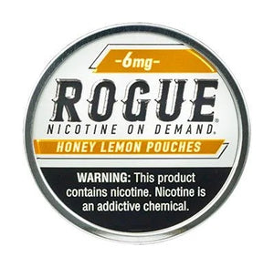 rogue pouch 6mg honey lemon 5ct