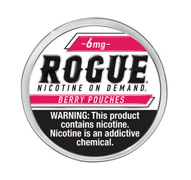 rogue pouch 6mg berry 5ct