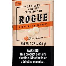 rogue gum 2mg fruit 5ct