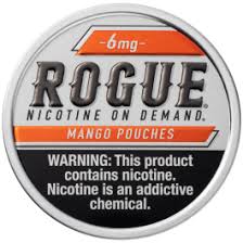 rogue nicotine pouch 5ct - mango 6mg