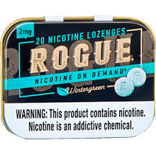 rogue lozenges 2mg wintergreen 5ct