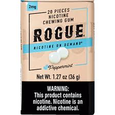 rogue gum 2mg peppermint 5ct