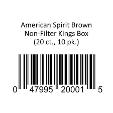 american spirit hp non-filter brown (ct)