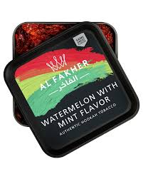 al fakher hookah tobacco - watermelon w/ mint 50g